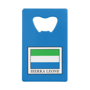 Sierra Leone Geldkarten Flaschenöffner