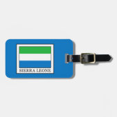Sierra Leone Gepäckanhänger (Vorderseite horizontal)