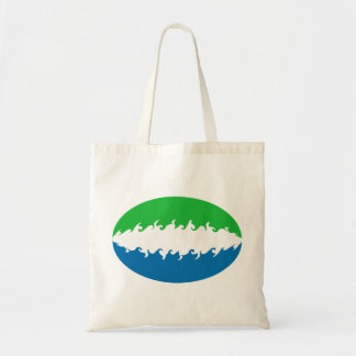 Sierra Leone Gnarly Flag Bag Tragetasche