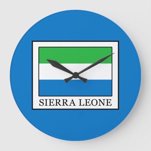 Sierra Leone Große Wanduhr (Vorderseite)