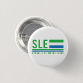 Sierra Leone ISO-Code Button (Vorne & Hinten)
