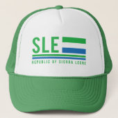 Sierra Leone ISO-Code Truckerkappe (Vorderseite)