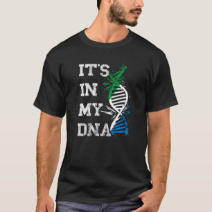 Sierra Leone ist in meinem Dna Siera Leonean Roots T-Shirt