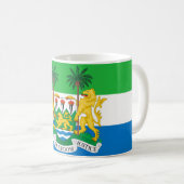 Sierra Leone Kaffeetasse (VorderseiteRechts)