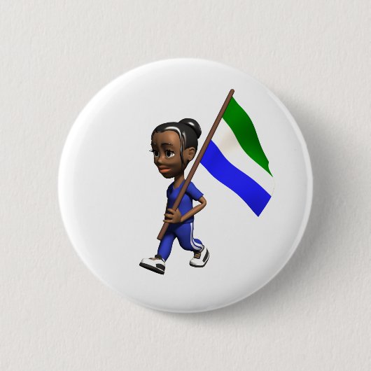 Sierra Leone-Knopf Button (Vorderseite)