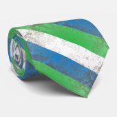 Sierra Leone Krawatte (Gerollt)