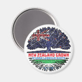 Sierra Leone Leone Neuseeland Neuseeland Magnet (Vorderseite/Rückseite)