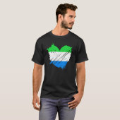 Sierra Leone Liebe DNA Sierra Leone T-Shirt (Vorne ganz)