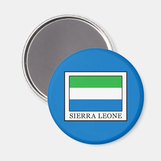 Sierra Leone Magnet (Vorderseite/Rückseite)