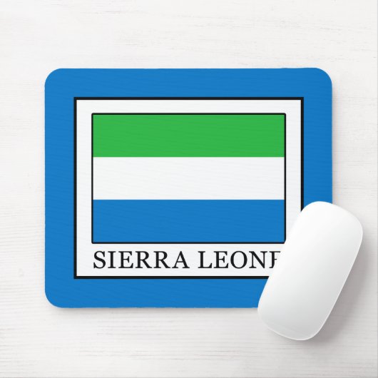 Sierra Leone Mousepad (Mit Mouse)