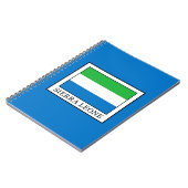 Sierra Leone Notizblock (Linke Seite)