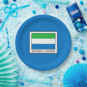 Sierra Leone Pappteller (Party)