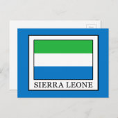 Sierra Leone Postkarte (Vorne/Hinten)