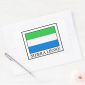 Sierra Leone Rechteckiger Aufkleber (Umschlag)