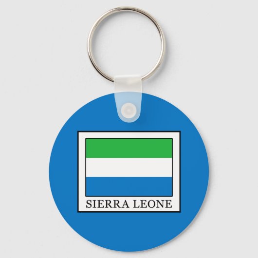 Sierra Leone Schlüsselanhänger (Vorderseite)