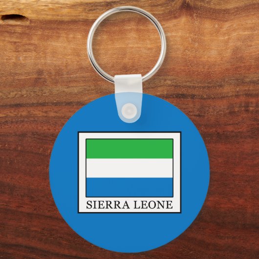 Sierra Leone Schlüsselanhänger (Vorderseite)
