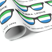 Sierra Leone Shades-Packung für Sondertexte und Fa Geschenkpapier (Rolleneckpunkt)