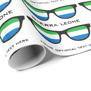 Sierra Leone Shades-Packung für Sondertexte und Fa Geschenkpapier