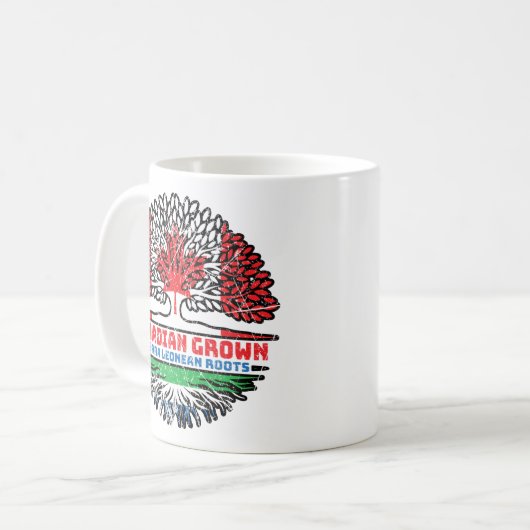 Sierra Leone Sierra Leone Kanadischer Tree Kaffeetasse (Vorderseite Links)