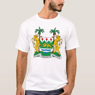 Sierra Leone-Wappen T-Shirt
