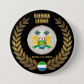 Sierra Leone-Wappendecke Button (Vorderseite)