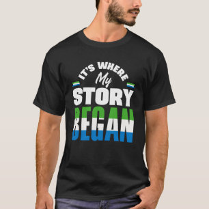 Sierra Leonean Sierre Leone bestechen durch meine T-Shirt