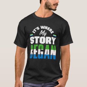 Sierra Leonean Sierre Leone bestechen durch meine  T-Shirt