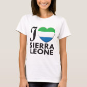 Sierra- LeoneLiebe T-Shirt (Vorderseite)