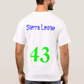 Sierra Leonestolz T-Shirt (Rückseite)