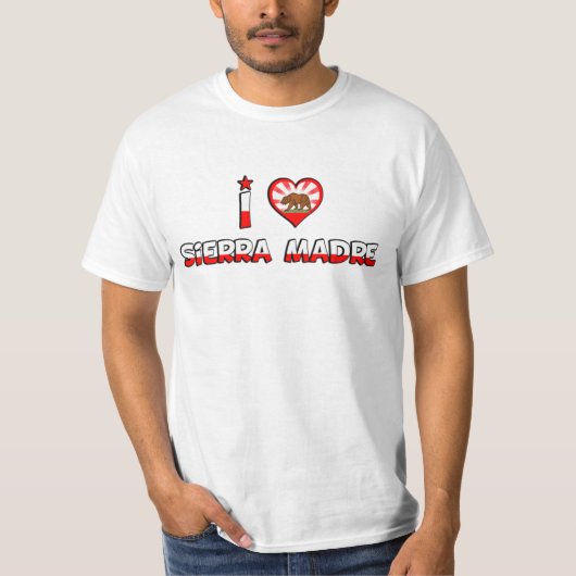 Sierra Madre, CA T-Shirt (Vorderseite)