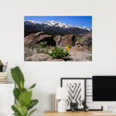 Sierra Mountain View Poster (Heimbüro)