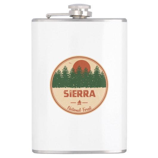 Sierra National Forest Flachmann (Vorderseite)