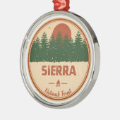 Sierra National Forest Ornament Aus Metall (Links)