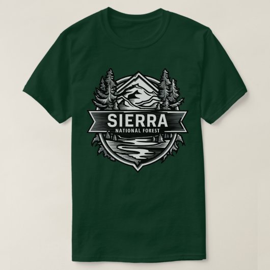 Sierra National Forest T-Shirt (Design vorne)
