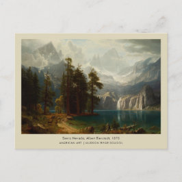Sierra Nevada Albert Bierstadt Landscape Postkarte
