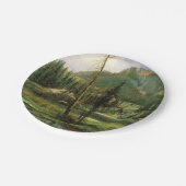 Sierra Nevada (amerikanisches Woodland) Pappteller (Schrägansicht)