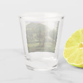 Sierra Nevada (amerikanisches Woodland) Schnapsglas (Rückseite)