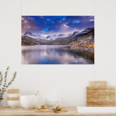Sierra Nevada Berge, Herbst, CA Poster (Küche)