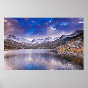 Sierra Nevada Berge, Herbst, CA Poster