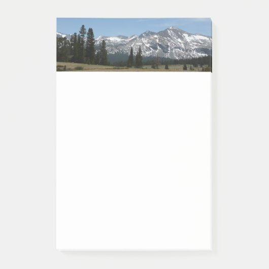 Sierra Nevada Berge I von Yosemite Post-it Klebezettel (Vorderseite)