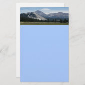 Sierra Nevada Berge III Yosemite Nationalpark Briefpapier (Vorne/Hinten)