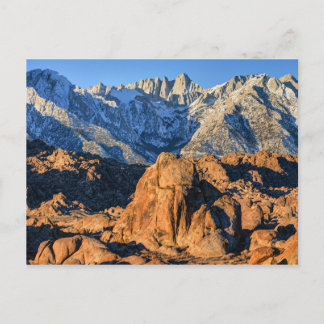 Sierra Nevada Berge und Alabama Berge Sonnenaufgan Postkarte