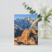 Sierra Nevada Berge und Alabama Berge Sonnenaufgan Postkarte (Stehend Vorderseite)