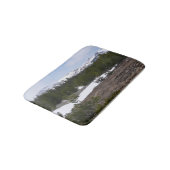 Sierra Nevada Berge und Schnee auf Yosemite Badematte (Schrägansicht)