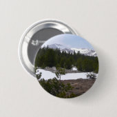 Sierra Nevada Berge und Schnee auf Yosemite Button (Vorne & Hinten)