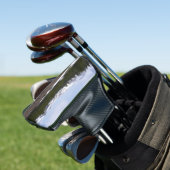 Sierra Nevada Berge und Schnee auf Yosemite Golf Headcover (In Situ)