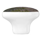 Sierra Nevada Berge und Schnee auf Yosemite Keramikknauf (Seitenansicht)