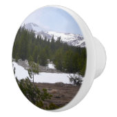Sierra Nevada Berge und Schnee auf Yosemite Keramikknauf (Rechts)