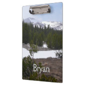 Sierra Nevada Berge und Schnee auf Yosemite Klemmbrett (Links)