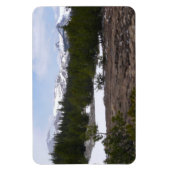 Sierra Nevada Berge und Schnee auf Yosemite Magnet (Vertikal)